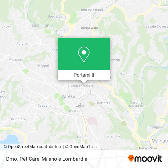 Mappa Dmo. Pet Care