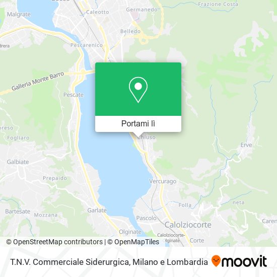 Mappa T.N.V. Commerciale Siderurgica