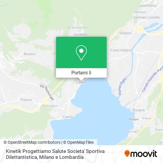 Mappa Kinetik Progettiamo Salute Societa' Sportiva Dilettantistica