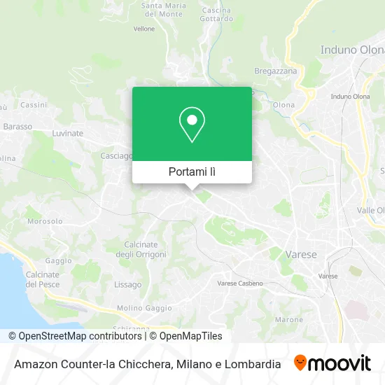 Mappa Amazon Counter-la Chicchera