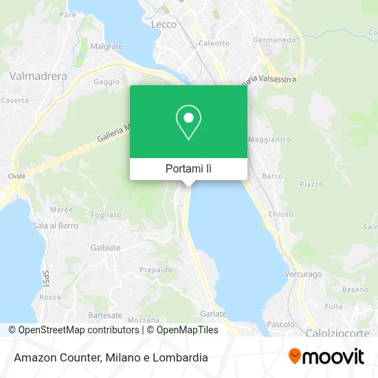 Mappa Amazon Counter