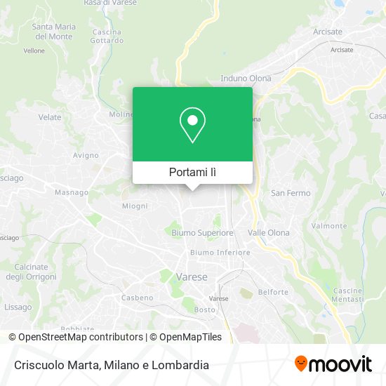Mappa Criscuolo Marta