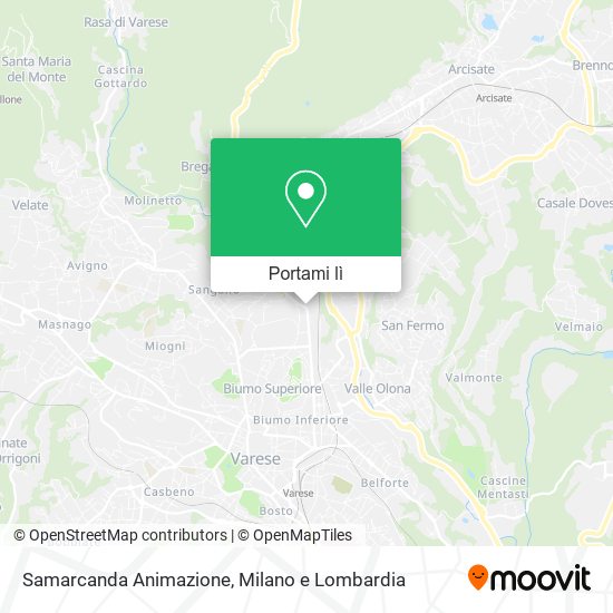 Mappa Samarcanda Animazione