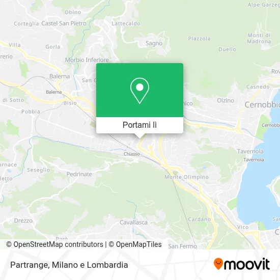 Mappa Partrange