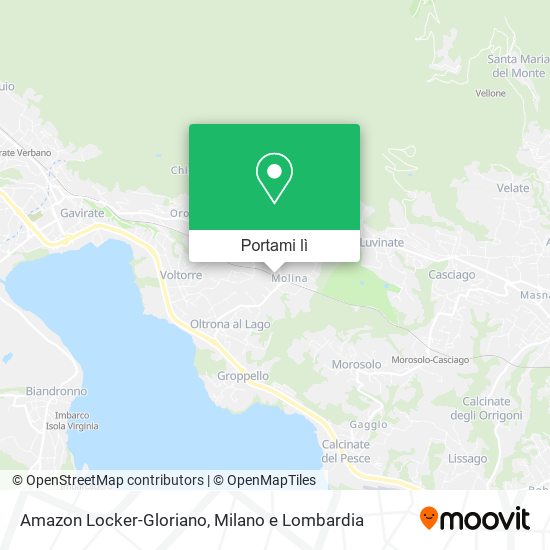Mappa Amazon Locker-Gloriano