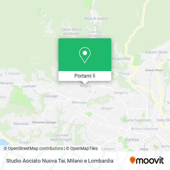 Mappa Studio Aociato Nuova Tai