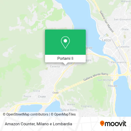 Mappa Amazon Counter