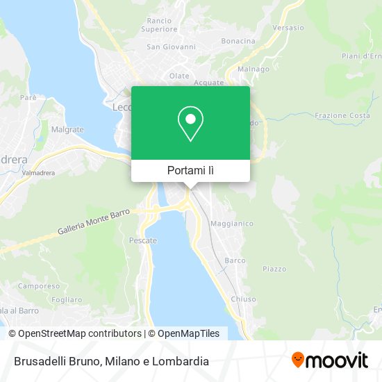Mappa Brusadelli Bruno