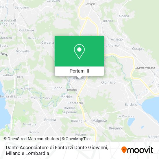 Mappa Dante Acconciature di Fantozzi Dante Giovanni