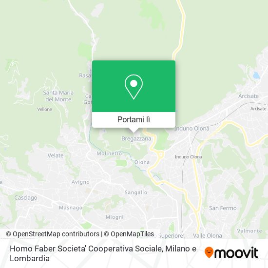 Mappa Homo Faber Societa' Cooperativa Sociale