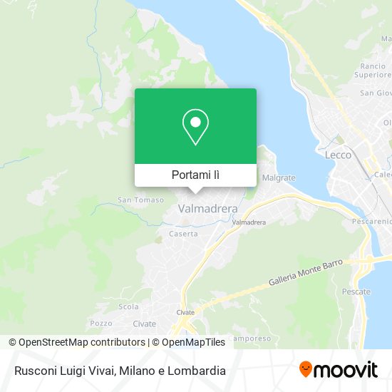 Mappa Rusconi Luigi Vivai