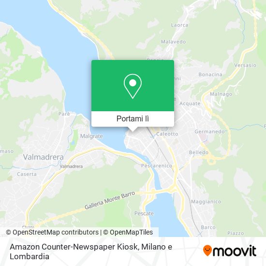 Mappa Amazon Counter-Newspaper Kiosk