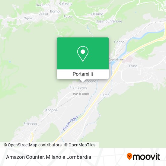 Mappa Amazon Counter