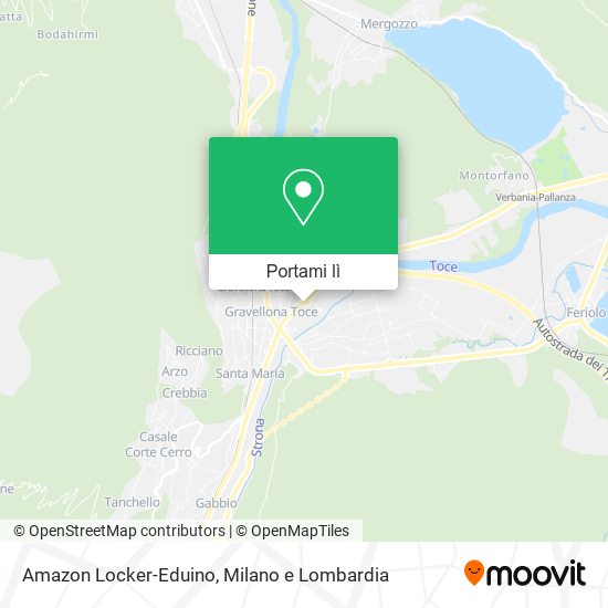 Mappa Amazon Locker-Eduino