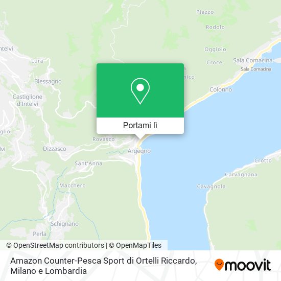 Mappa Amazon Counter-Pesca Sport di Ortelli Riccardo
