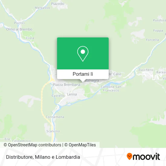 Mappa Distributore