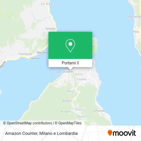 Mappa Amazon Counter