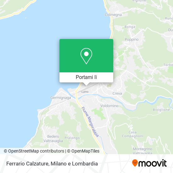 Mappa Ferrario Calzature