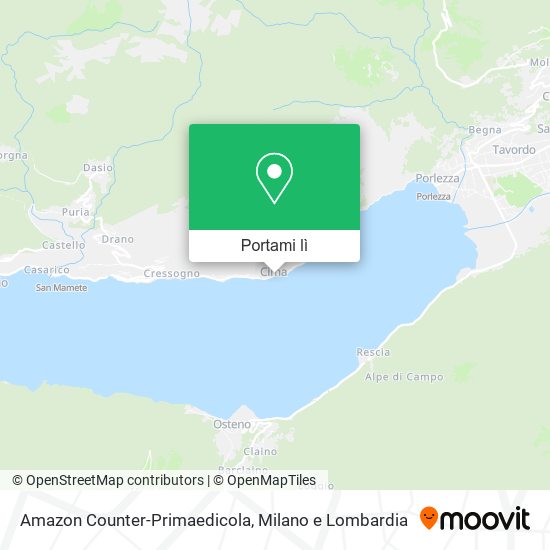 Mappa Amazon Counter-Primaedicola