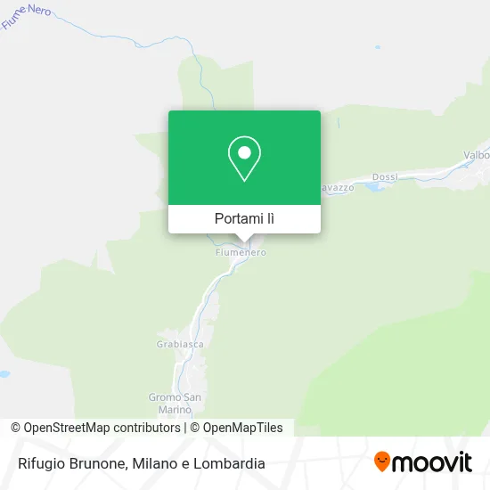 Mappa Rifugio Brunone