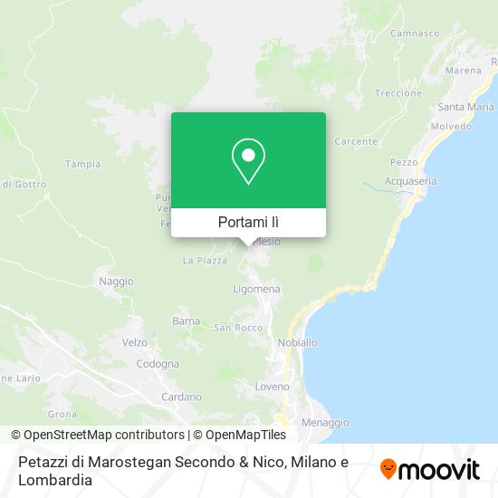 Mappa Petazzi di Marostegan Secondo & Nico