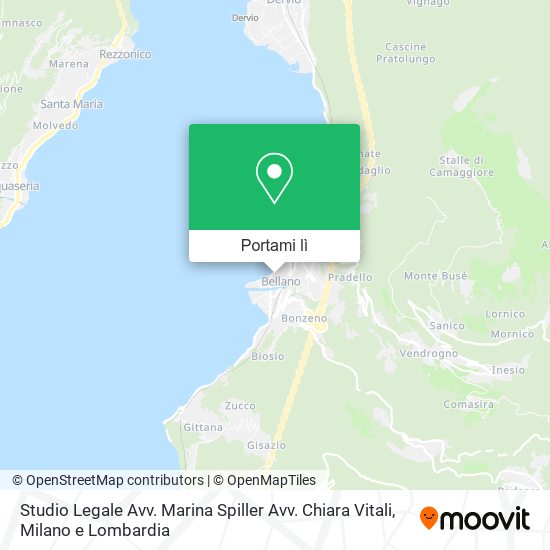 Mappa Studio Legale Avv. Marina Spiller Avv. Chiara Vitali