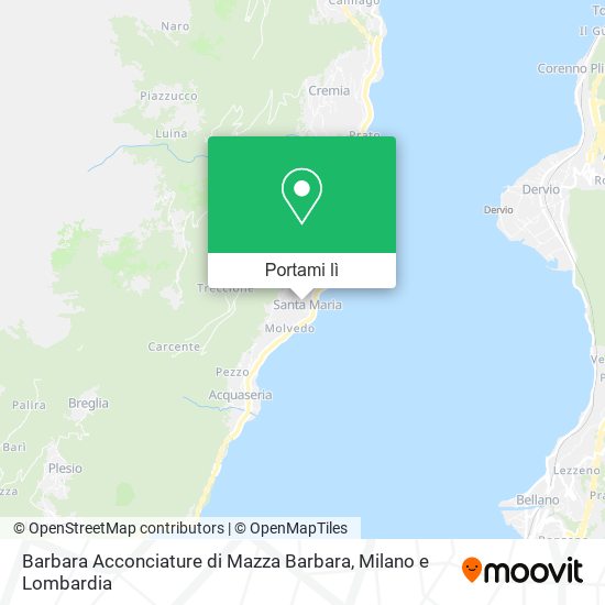 Mappa Barbara Acconciature di Mazza Barbara