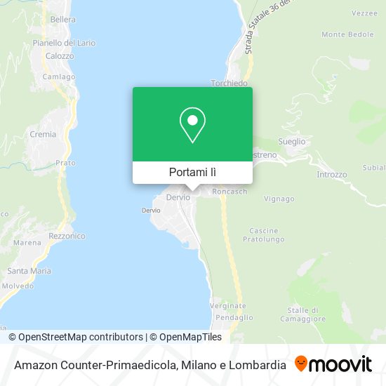 Mappa Amazon Counter-Primaedicola