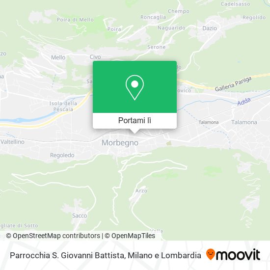 Mappa Parrocchia S. Giovanni Battista