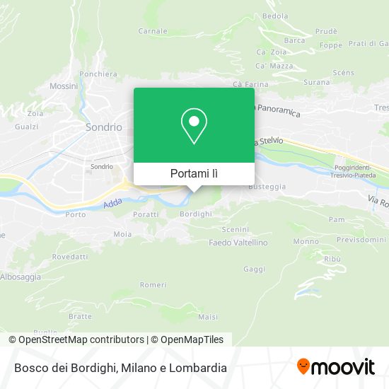 Mappa Bosco dei Bordighi