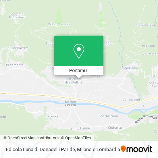 Mappa Edicola Luna di Donadelli Paride