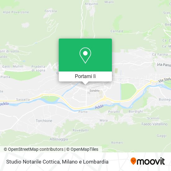 Mappa Studio Notarile Cottica