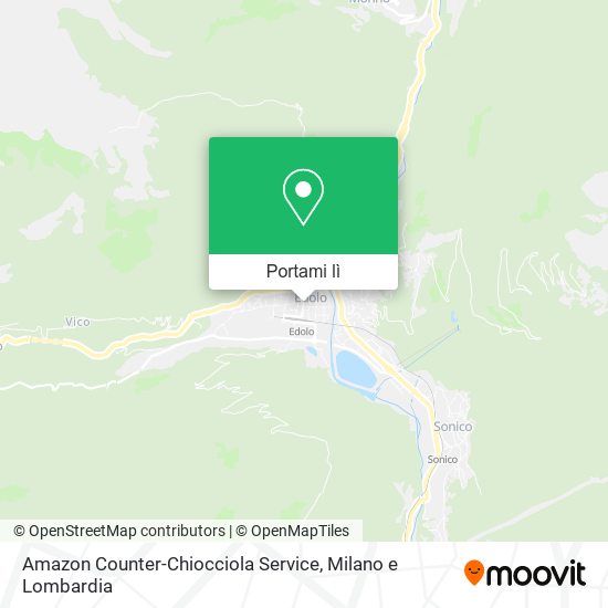 Mappa Amazon Counter-Chiocciola Service