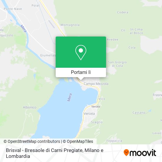 Mappa Brisval - Bresaole di Carni Pregiate