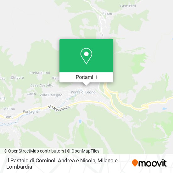 Mappa Il Pastaio di Cominoli Andrea e Nicola