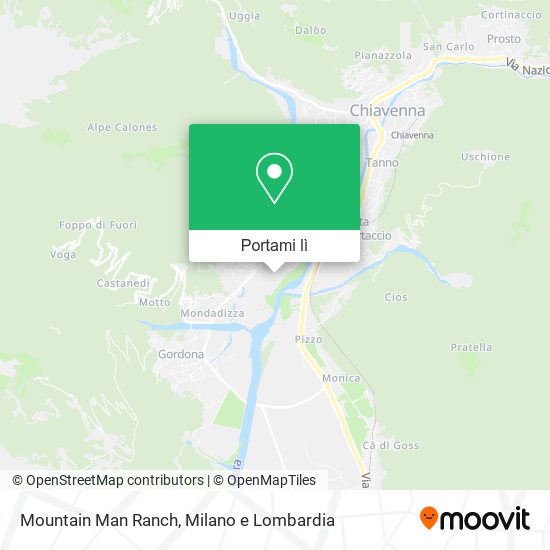Mappa Mountain Man Ranch