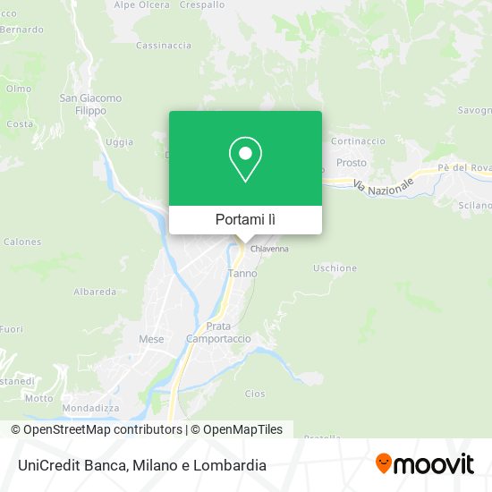 Mappa UniCredit Banca