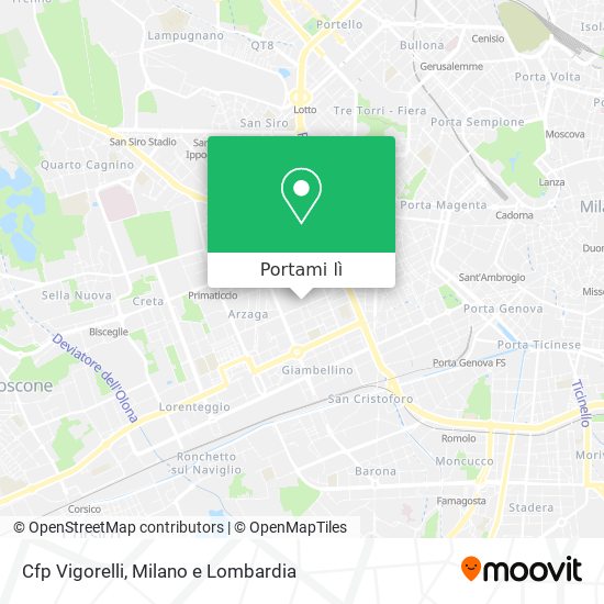Mappa Cfp Vigorelli