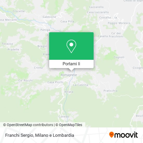 Mappa Franchi Sergio