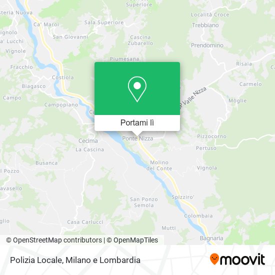 Mappa Polizia Locale