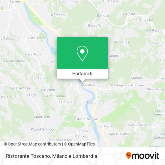 Mappa Ristorante Toscano