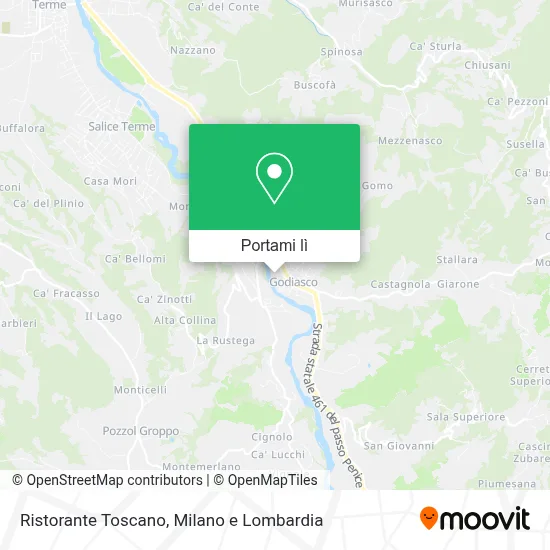 Mappa Ristorante Toscano