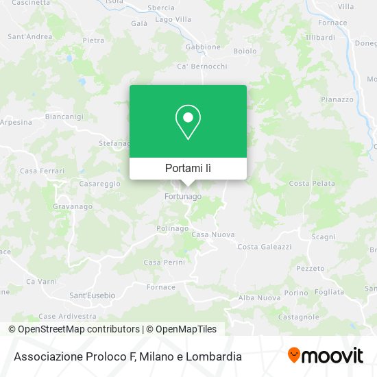 Mappa Associazione Proloco F
