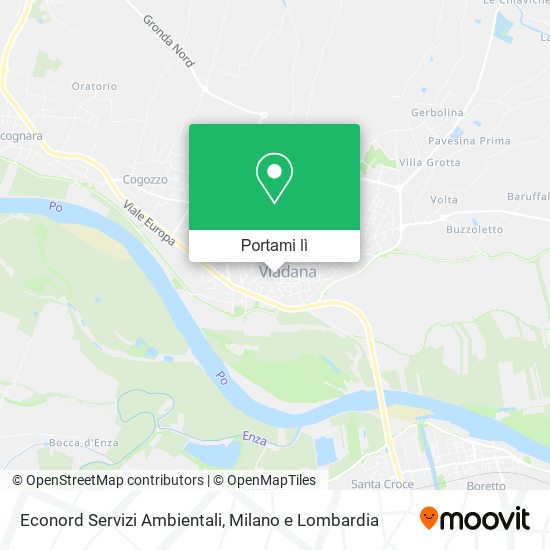 Mappa Econord Servizi Ambientali