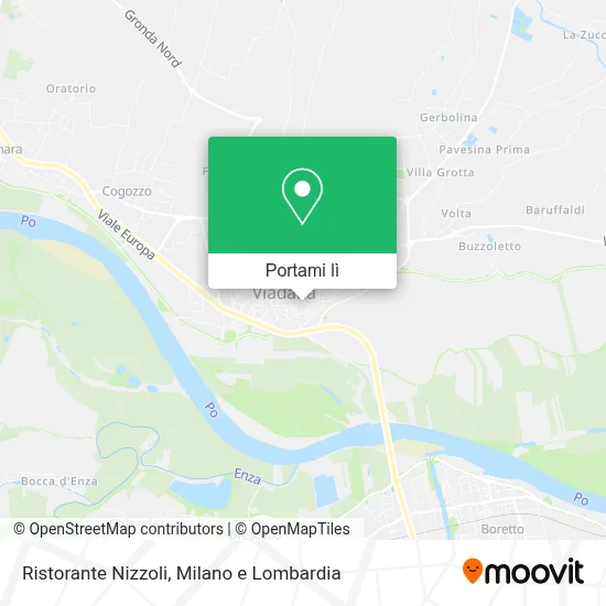 Mappa Ristorante Nizzoli