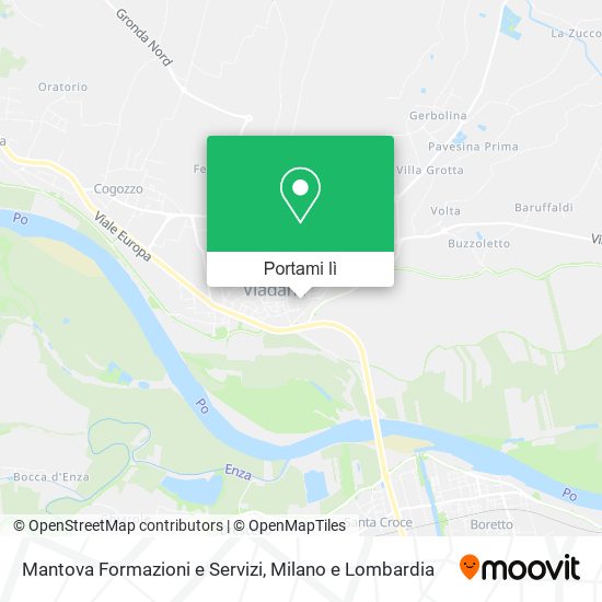 Mappa Mantova Formazioni e Servizi