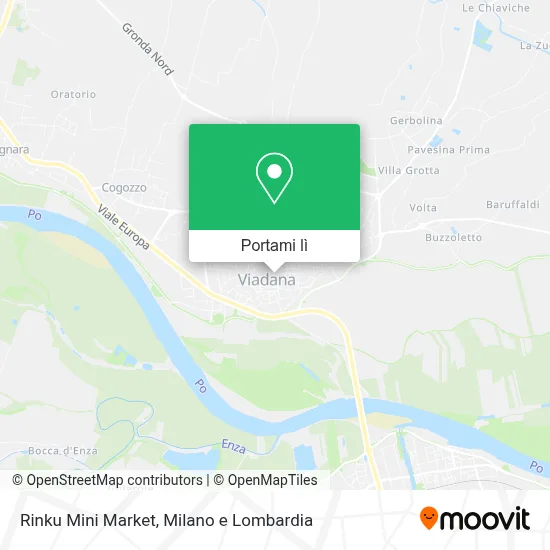 Mappa Rinku Mini Market