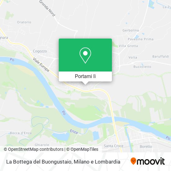 Mappa La Bottega del Buongustaio