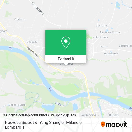 Mappa Nouveau Bistrot di Yang Shanglei
