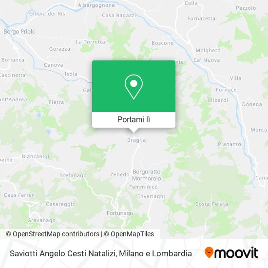 Mappa Saviotti Angelo Cesti Natalizi